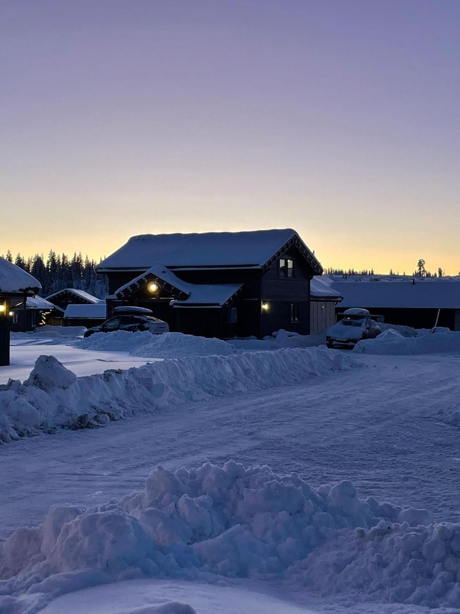 Lyxig Stuga Pa Branaesberget Sysslebäck 外观 照片